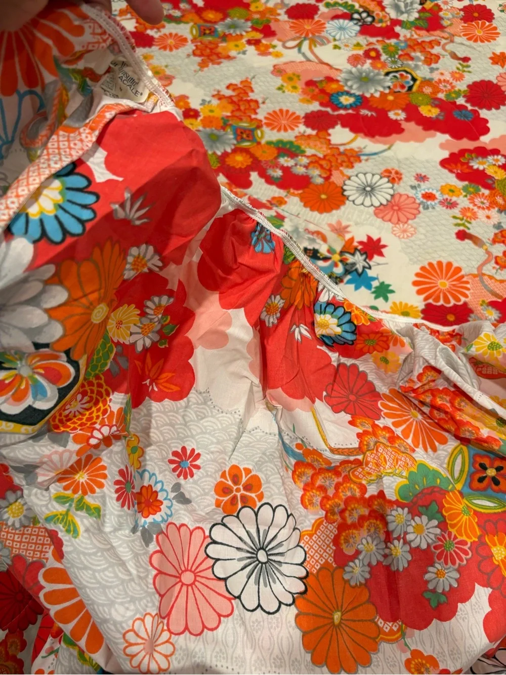Wamsutta Kimono 7-pc Twin Set: Comforter, Flat/Fitted Sheets, Pillow & Euro Sham
